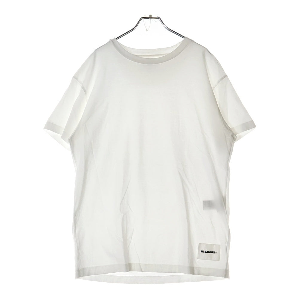 JIL SANDER +(ジルサンダープラス) ロゴパッチ 半袖Tシャツ JPYR706590MR24880802 ホワイト