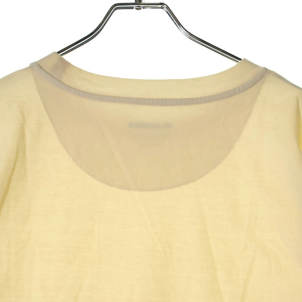 JIL SANDER +(ジルサンダープラス) ロゴパッチ 半袖Tシャツ JPYR706590MR24880802 ベージュ