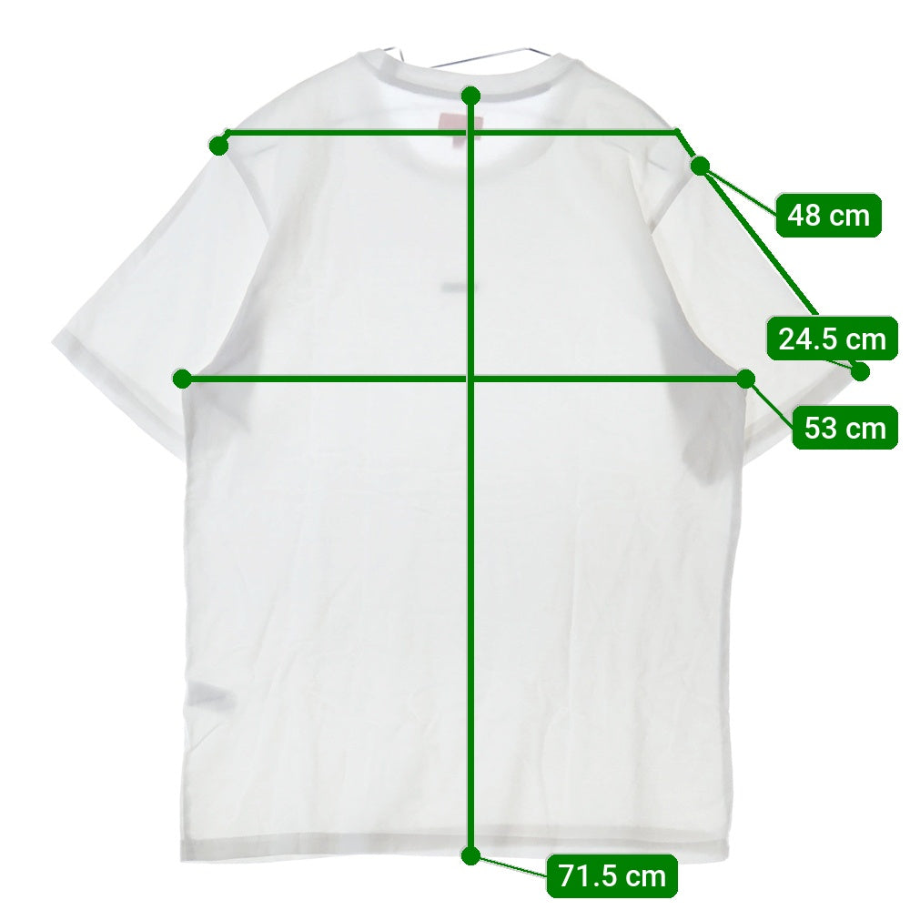 SUPREME(シュプリーム) 22SS Typewriter S/S Top タイプライター スモールボックスロゴ 半袖Tシャツ ホワイト
