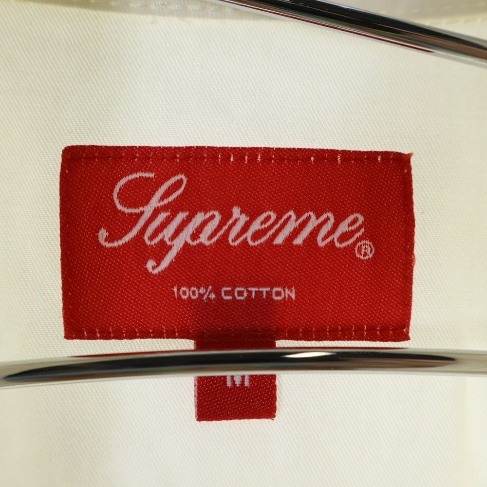 SUPREME(シュプリーム) 24AW Small Box Shirt スモールボックスロゴ 長袖シャツ ホワイト