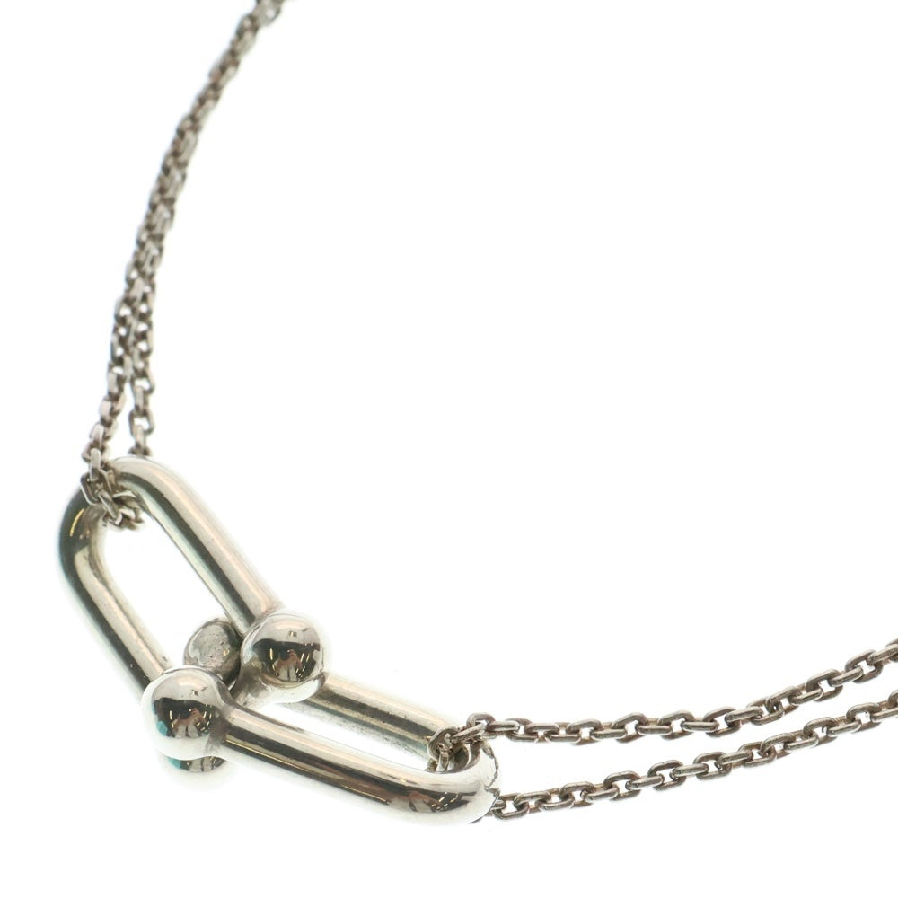 TIFFANY & Co.(ティファニー) ハードウェア ラージ ダブルリンクペンダント ネックレス シルバー