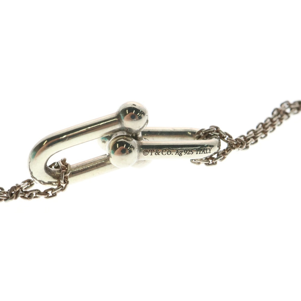 TIFFANY & Co.(ティファニー) ハードウェア ラージ ダブルリンクペンダント ネックレス シルバー