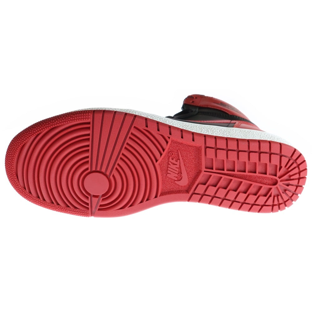 NIKE(ナイキ) AIR JORDAN1 HIGH 85 BRED(2025) エアジョーダン1 ブレッド ハイカットスニーカー ブラック/レッド US10.5/28.5cm HV6674-067