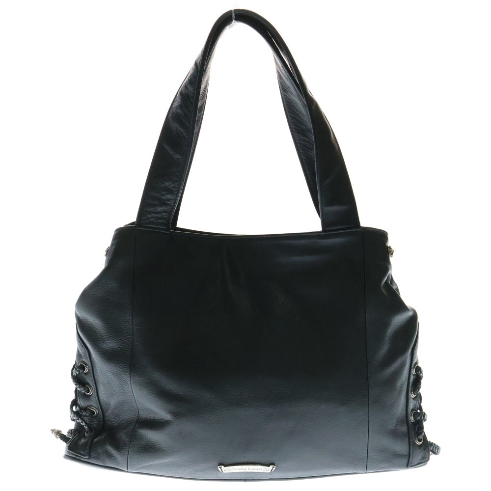 CHROME HEARTS(クロムハーツ) JJ DEAN LARGE JJディーン ラージ レザーライダースハンドバッグ ブラック