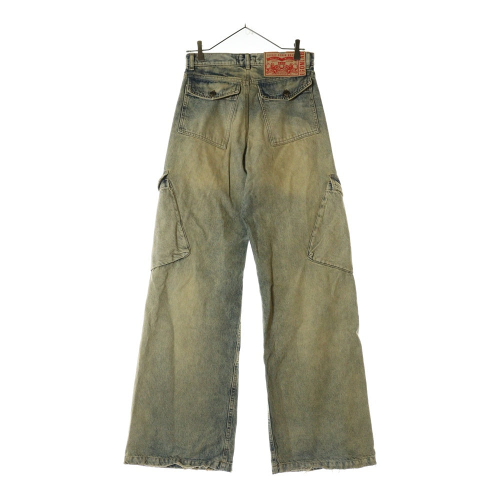 Egon Lab.(エゴンラボ) 24SS デニムカーゴパンツ インディゴ SS24 DN 001