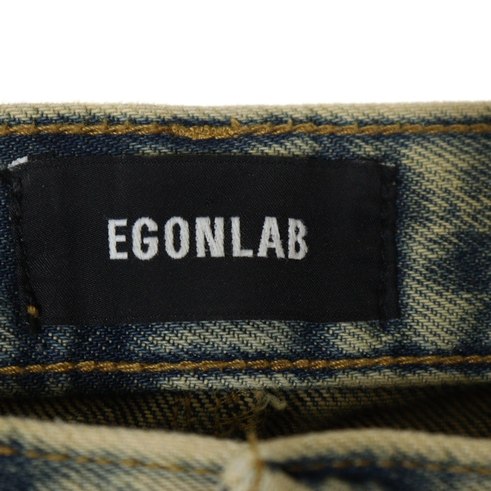 Egon Lab.(エゴンラボ) 24SS デニムカーゴパンツ インディゴ SS24 DN 001