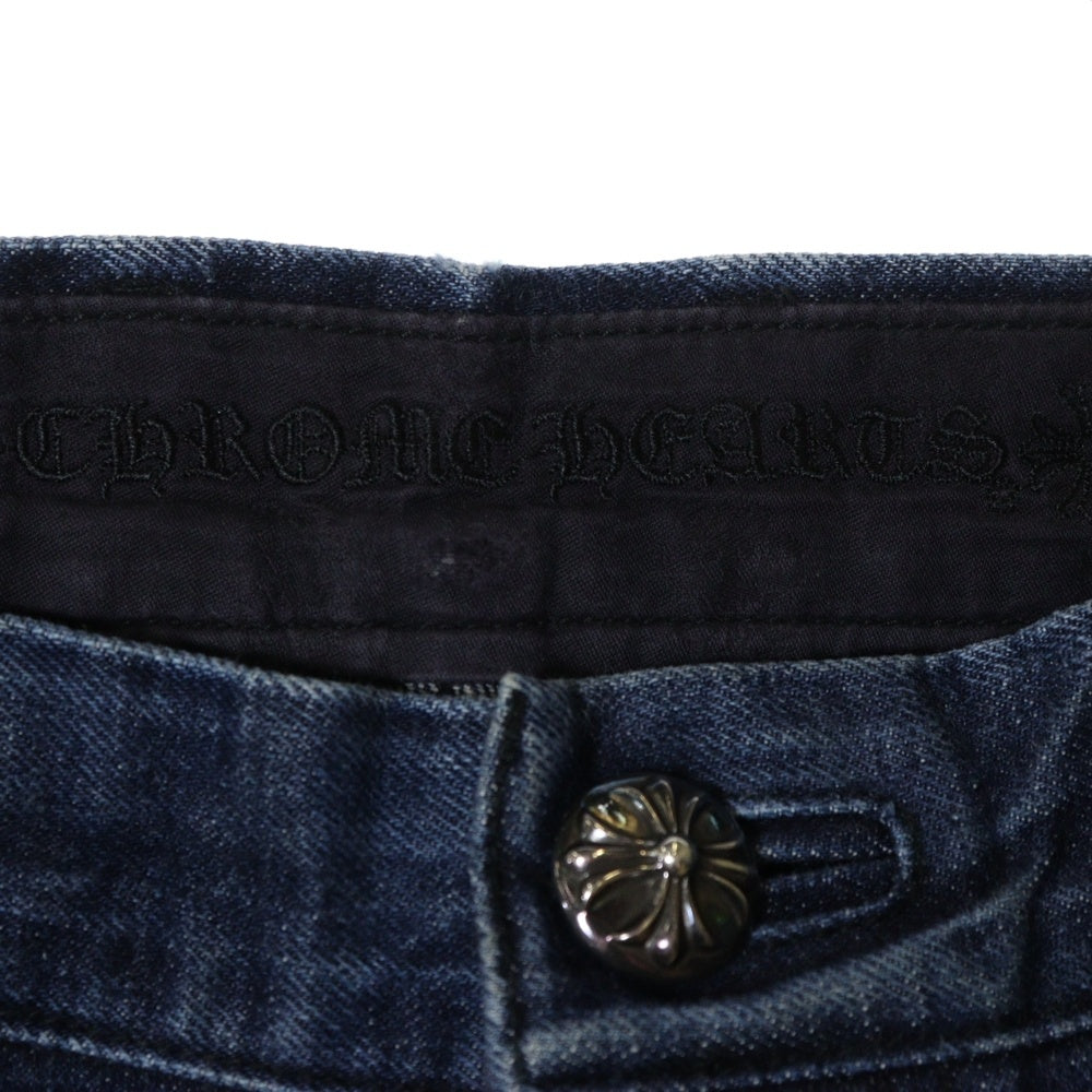 CHROME HEARTS(クロムハーツ) DENIM STRAIGHT PANTS 5POCKET デニムストレートパンツ 5ポケット インディゴ