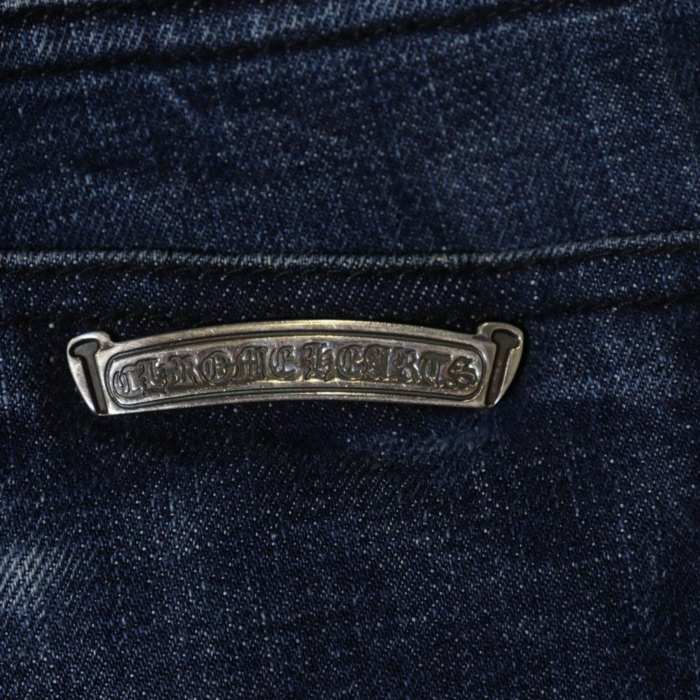 CHROME HEARTS(クロムハーツ) DENIM STRAIGHT PANTS 5POCKET デニムストレートパンツ 5ポケット インディゴ