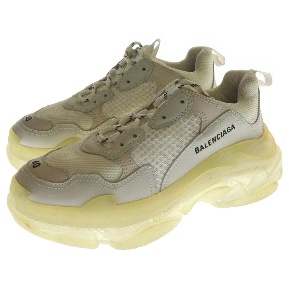 BALENCIAGA(バレンシアガ) Triple S トリプルエス ダッド ローカットスニーカー ホワイト 541624