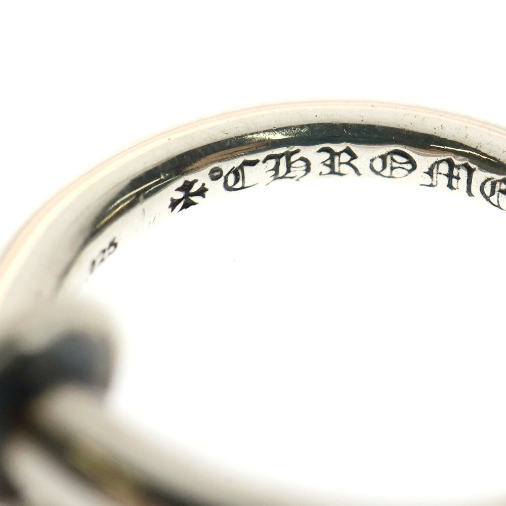 CHROME HEARTS(クロムハーツ) NAIL FLAT ネイル フラット リング シルバー BCA350