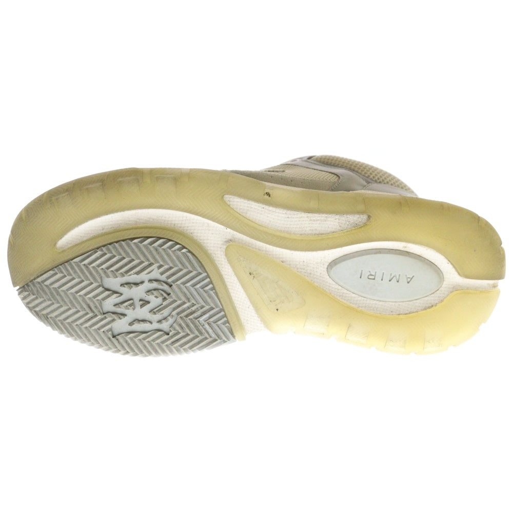 AMIRI(アミリ) MA-1 Alabaster Birch メッシュミッドカットスニーカー AMFOSR1048-030 グレー
