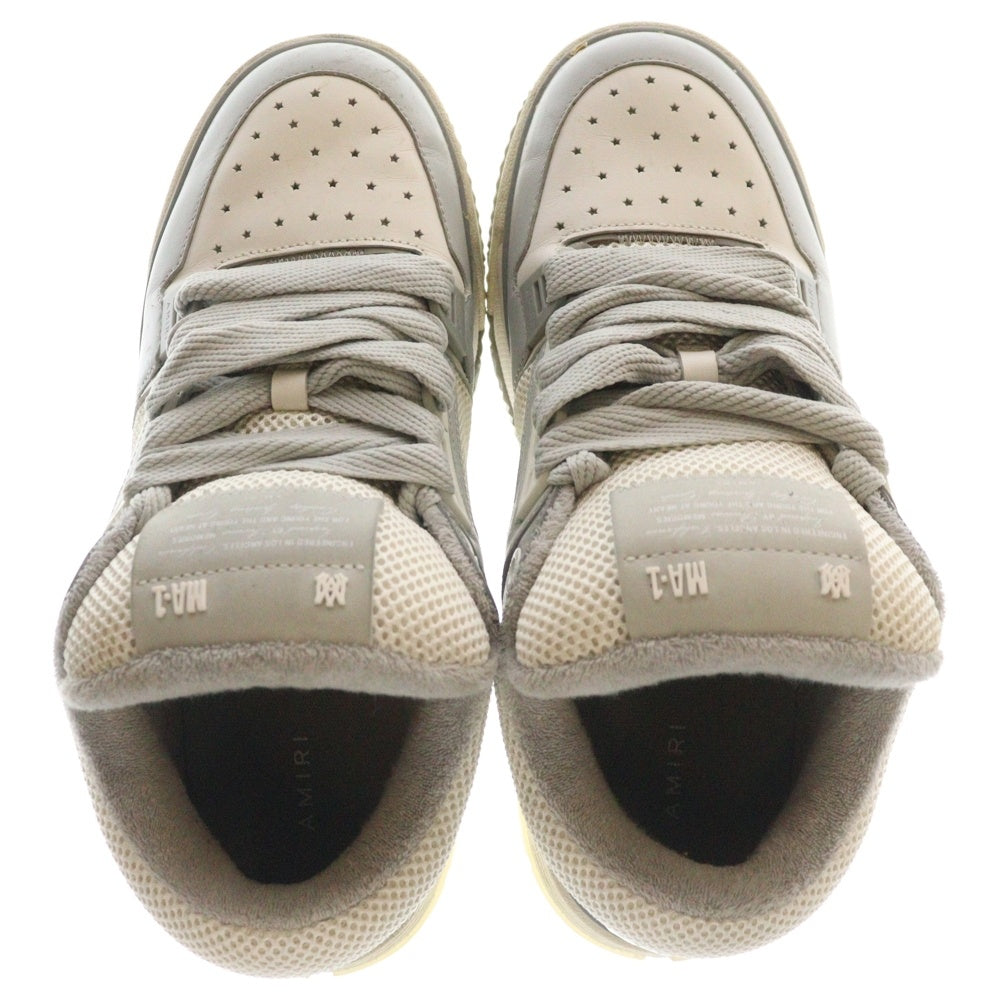 AMIRI(アミリ) MA-1 Alabaster Birch メッシュミッドカットスニーカー AMFOSR1048-030 グレー