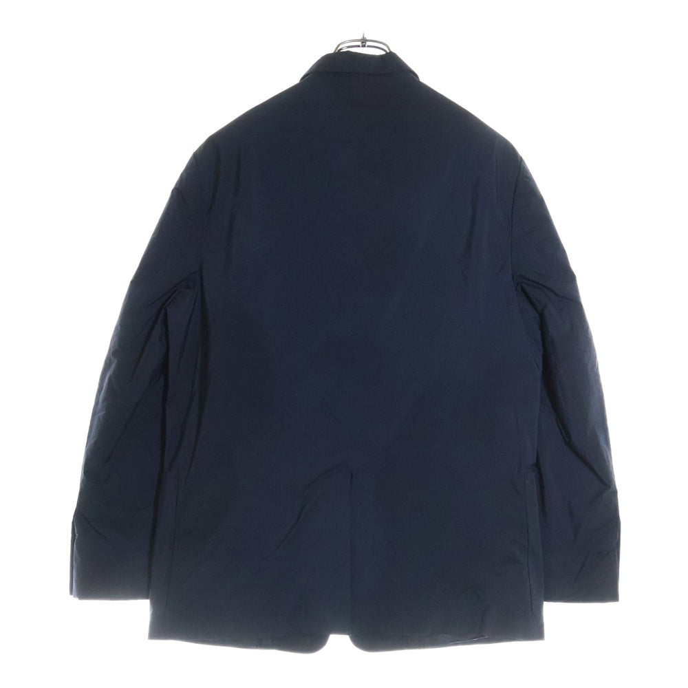 PRADA(プラダ) ストライプ柄 2B ブレザー シングルジャケット UGM173 S221 10FL ネイビー