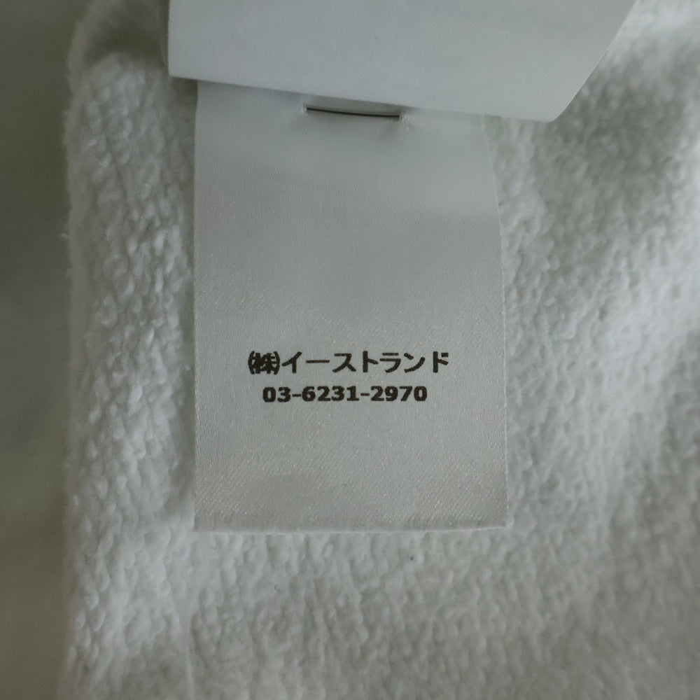 OFF-WHITE(オフホワイト) 19AW アロープリント ドローコード プルオーバー パーカーOMBB057F19E30010 ホワイト