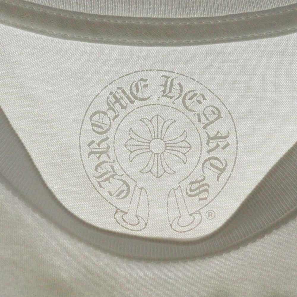 CHROME HEARTS(クロムハーツ) Yellow Made In Hollywood イエロー メイドインハリウッド プリントTシャツ 半袖カットソー ホワイト