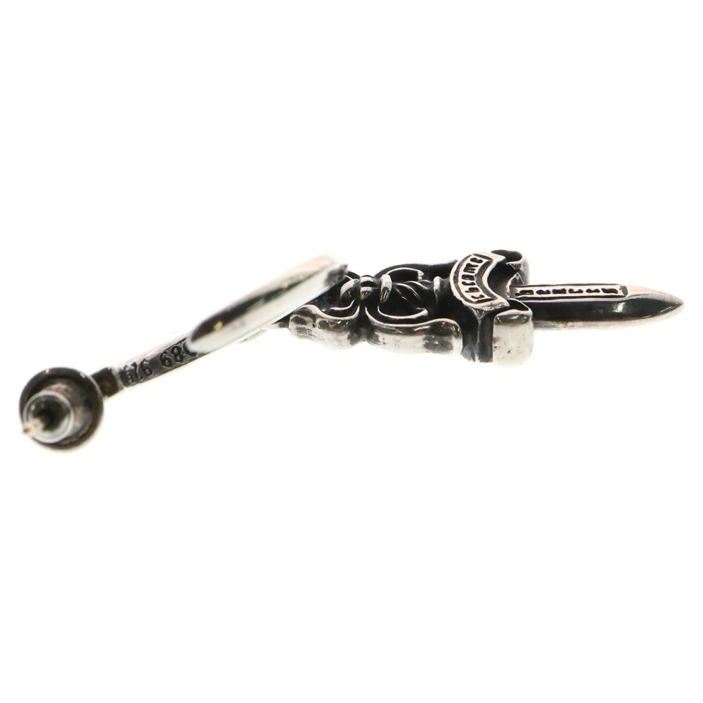 CHROME HEARTS(クロムハーツ) No5 DAGGER #5 ダガーフープ ピアス シルバー BCA106