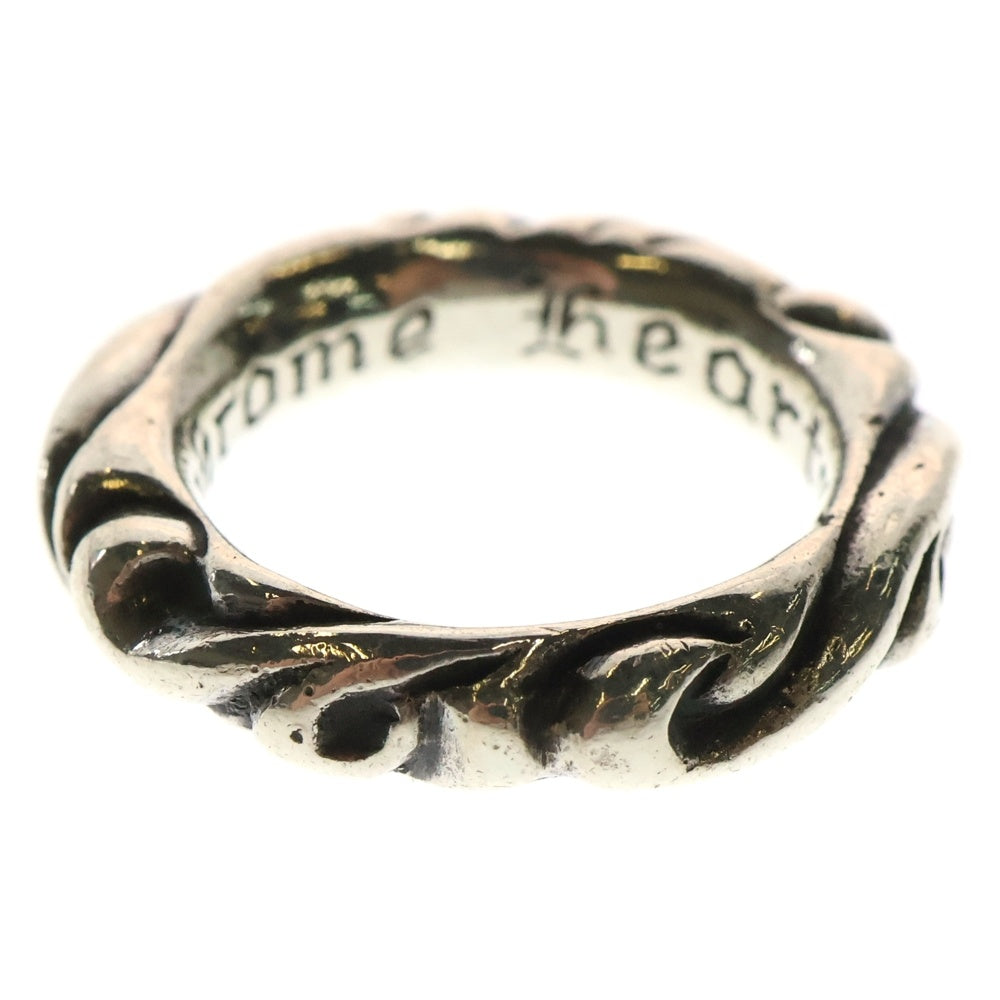 CHROME HEARTS(クロムハーツ) SCRL BAND スクロールバンド リング シルバー BCA351