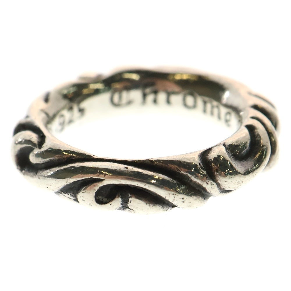 CHROME HEARTS(クロムハーツ) SCRL BAND スクロールバンド リング シルバー BCA351