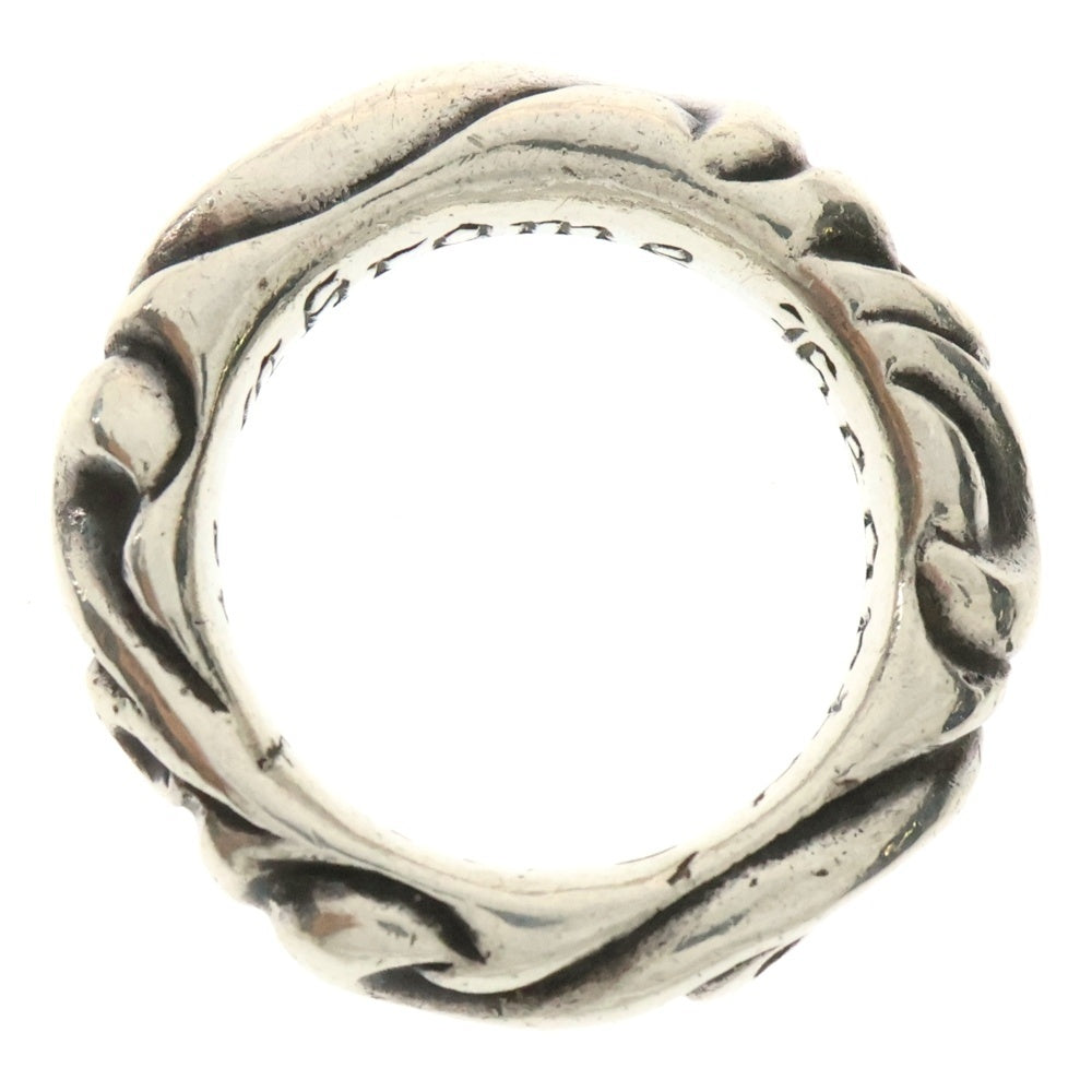 CHROME HEARTS(クロムハーツ) SCRL BAND スクロールバンド リング シルバー BCA351