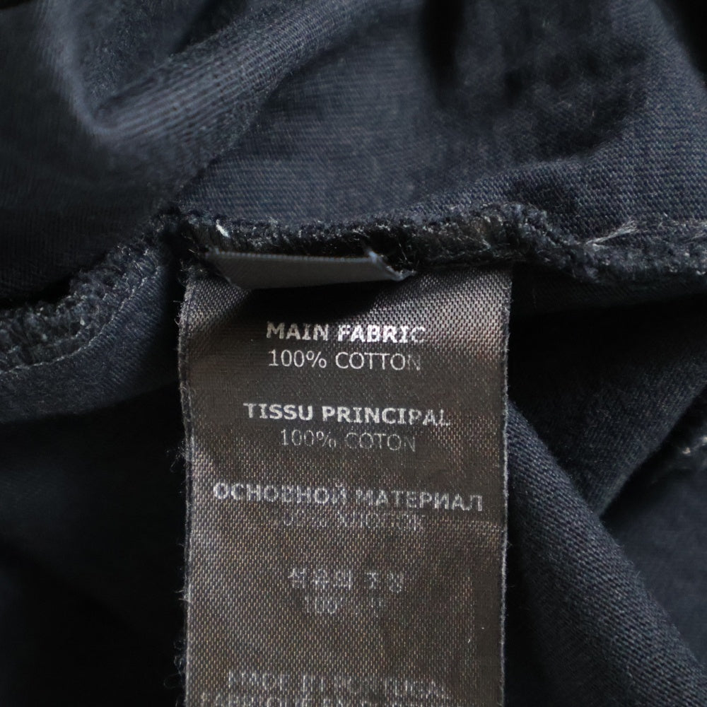 VETEMENTS(ヴェトモン) 22AW Double Anarchy Logo Tee UE52TR290B ダブルアナーキーロゴ プリント 半袖Tシャツ カットソー ブラック