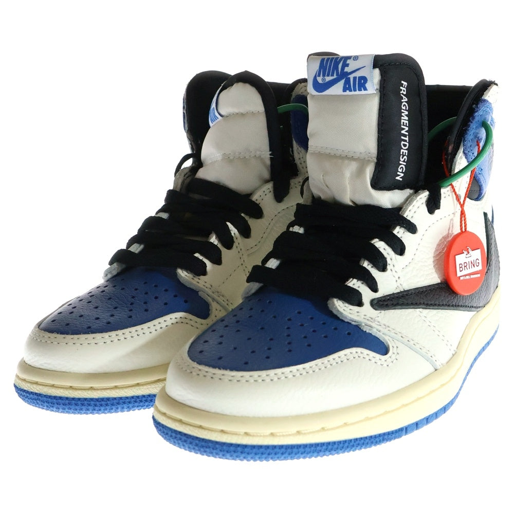 NIKE(ナイキ) ×TRAVIS SCOTT FRAGMENT DESIGN AIR JORDAN 1 HIGH OG SP トラヴィス スコット フラグメント エアジョーダン1 ハイカットスニーカー US4/23.0cm DH3227-105