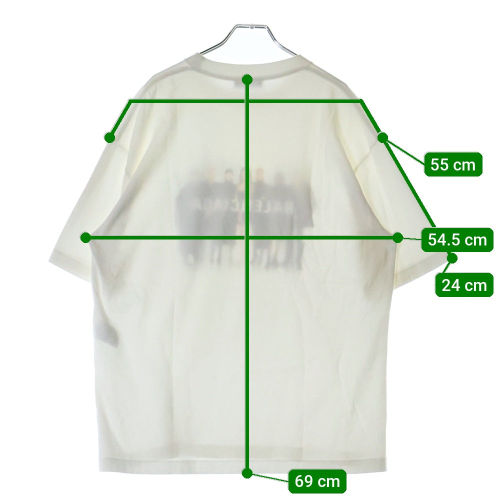 BALENCIAGA(バレンシアガ) 20SS リアルバレンシアガ プリント半袖Tシャツカットソー 612966 TIV47 ホワイト