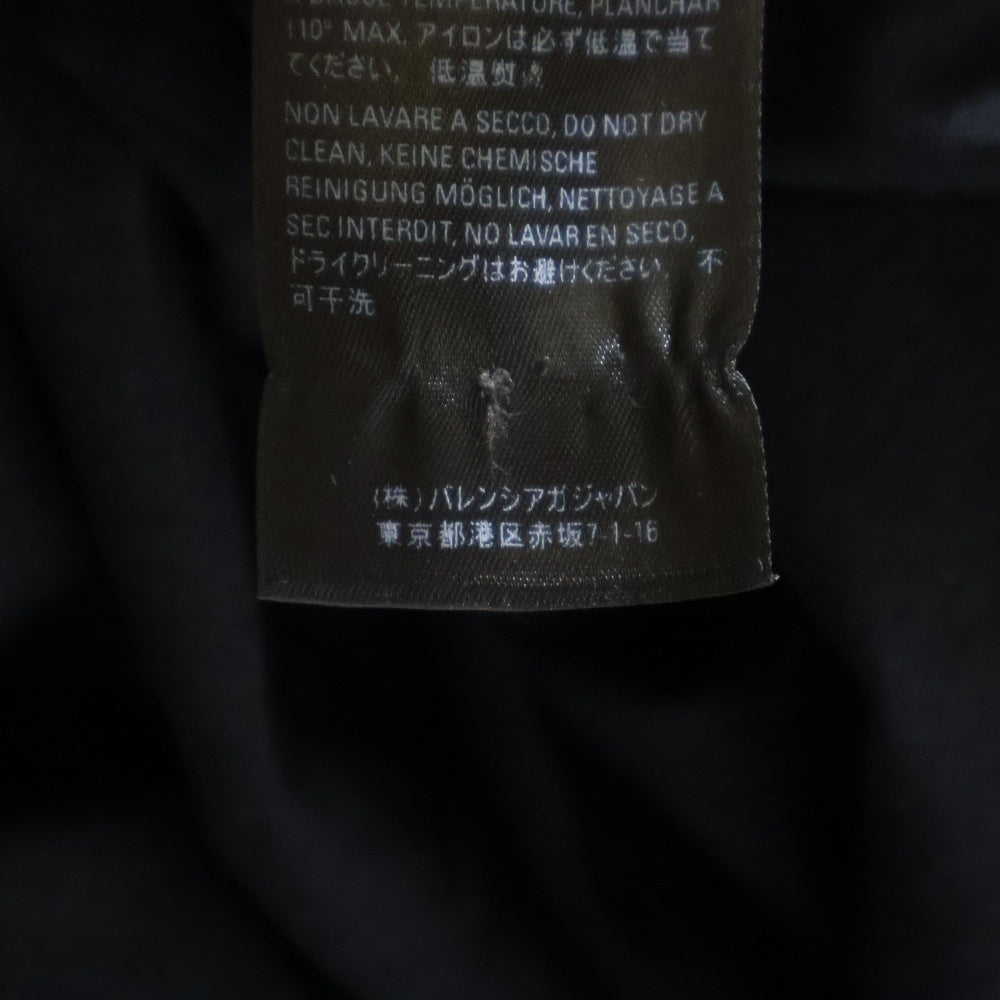 BALENCIAGA(バレンシアガ) 17AW CAMPAIGN LOGO TEE キャンペーンロゴプリント半袖Tシャツ カットソー ブラック 556150 TAV44
