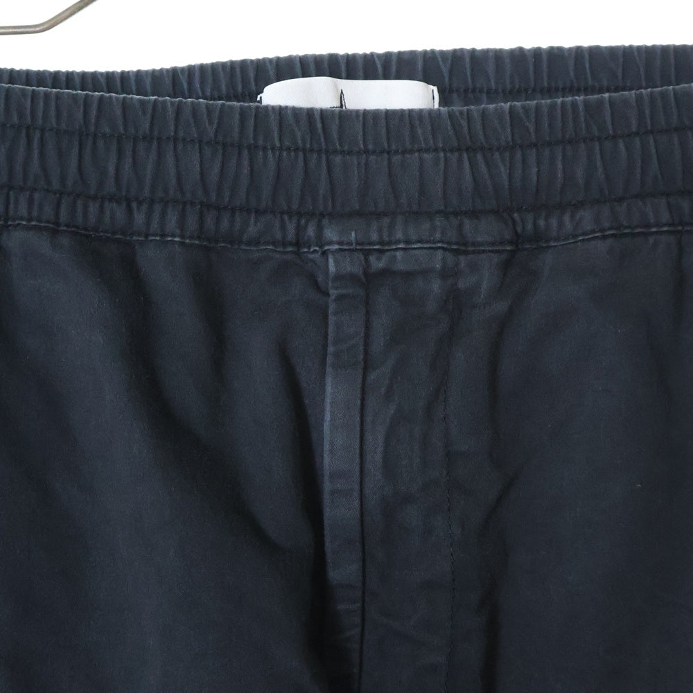 STONE ISLAND(ストーンアイランド) Garment Dyed Jogger Pants ロゴワッペン ジョガーパンツ カーゴパンツ ブラック 731531414