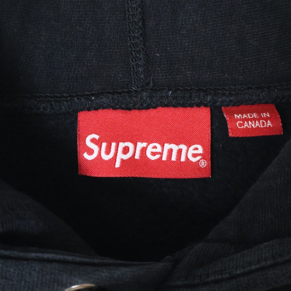 SUPREME(シュプリーム) 19AW Bandana Box Logo Hooded Sweatshirt バンダナボックスロゴ スウェットプルオーバーパーカー フーディー ブラック