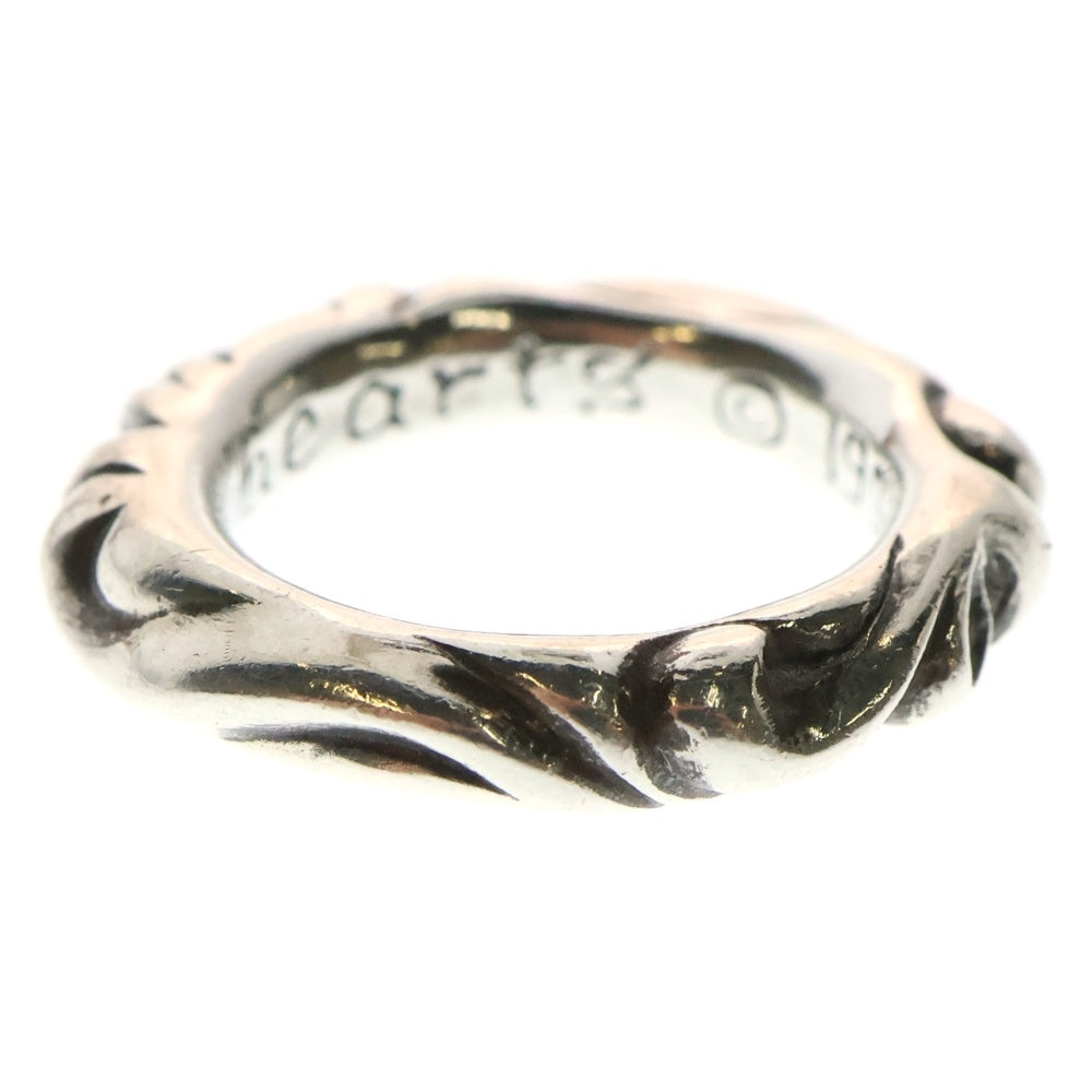 CHROME HEARTS(クロムハーツ) SCRL BAND スクロールバンド リング シルバー BCA351