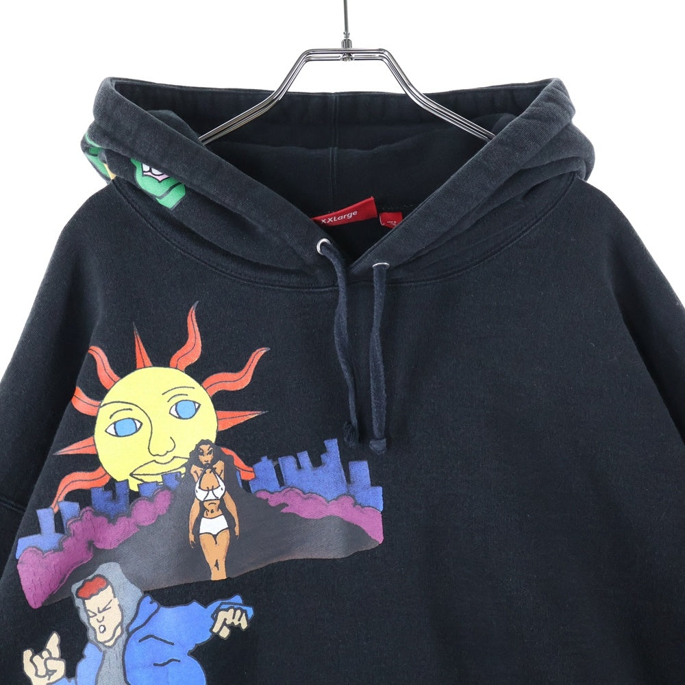 SUPREME(シュプリーム) 23AW Sunrise Hooded Sweatshirt サンライズ フーディー ブラック