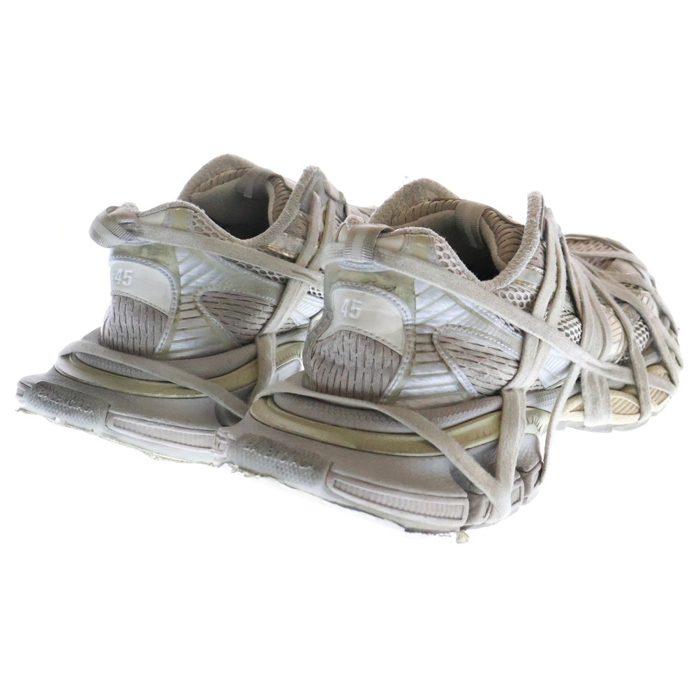 BALENCIAGA(バレンシアガ) 3XL Sneaker EXTREME LACE 778698 ヴィンテージ加工 エクストリームシューレース ローカットスニーカー グレー US12/29.5cm