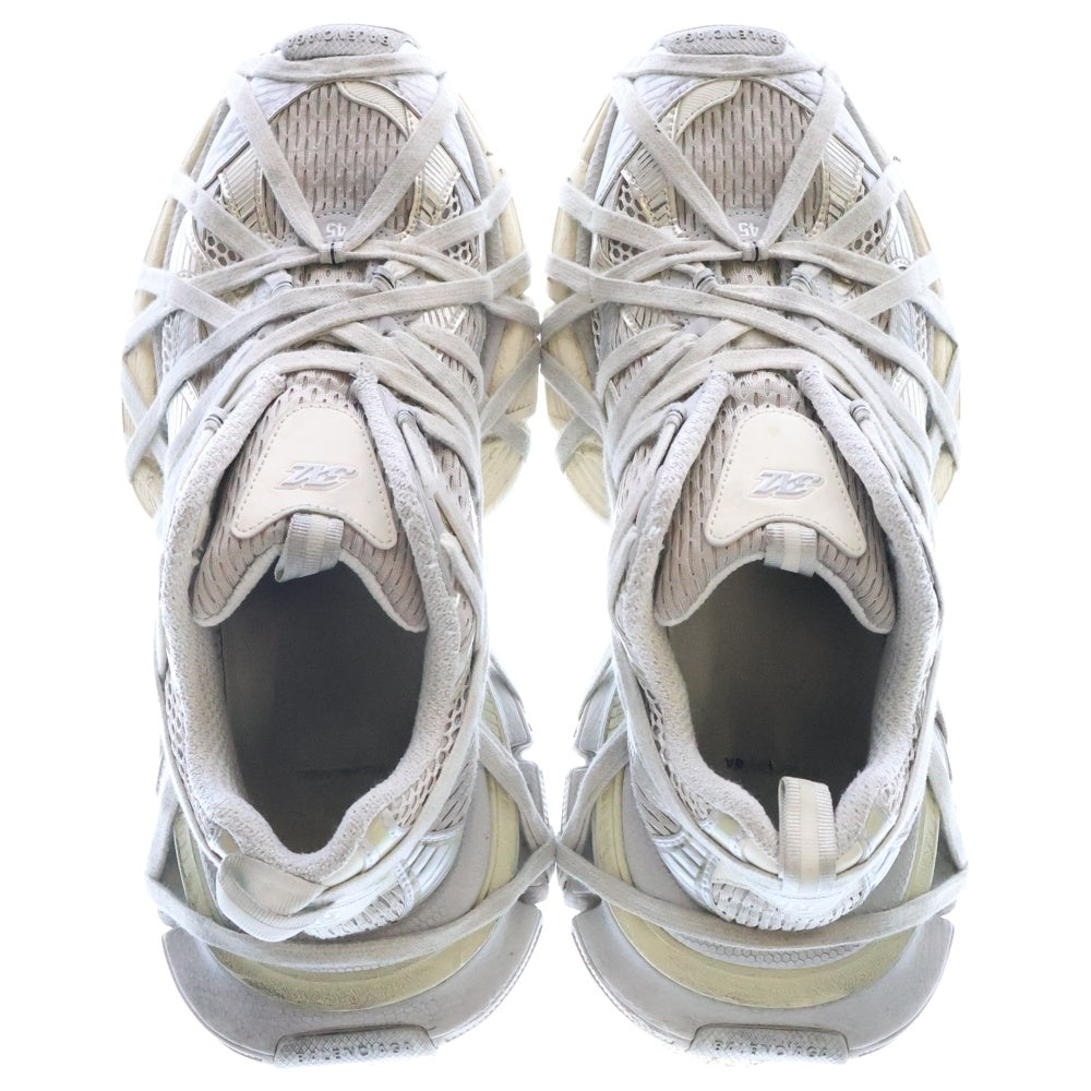 BALENCIAGA(バレンシアガ) 3XL Sneaker EXTREME LACE 778698 ヴィンテージ加工 エクストリームシューレース ローカットスニーカー グレー US12/29.5cm