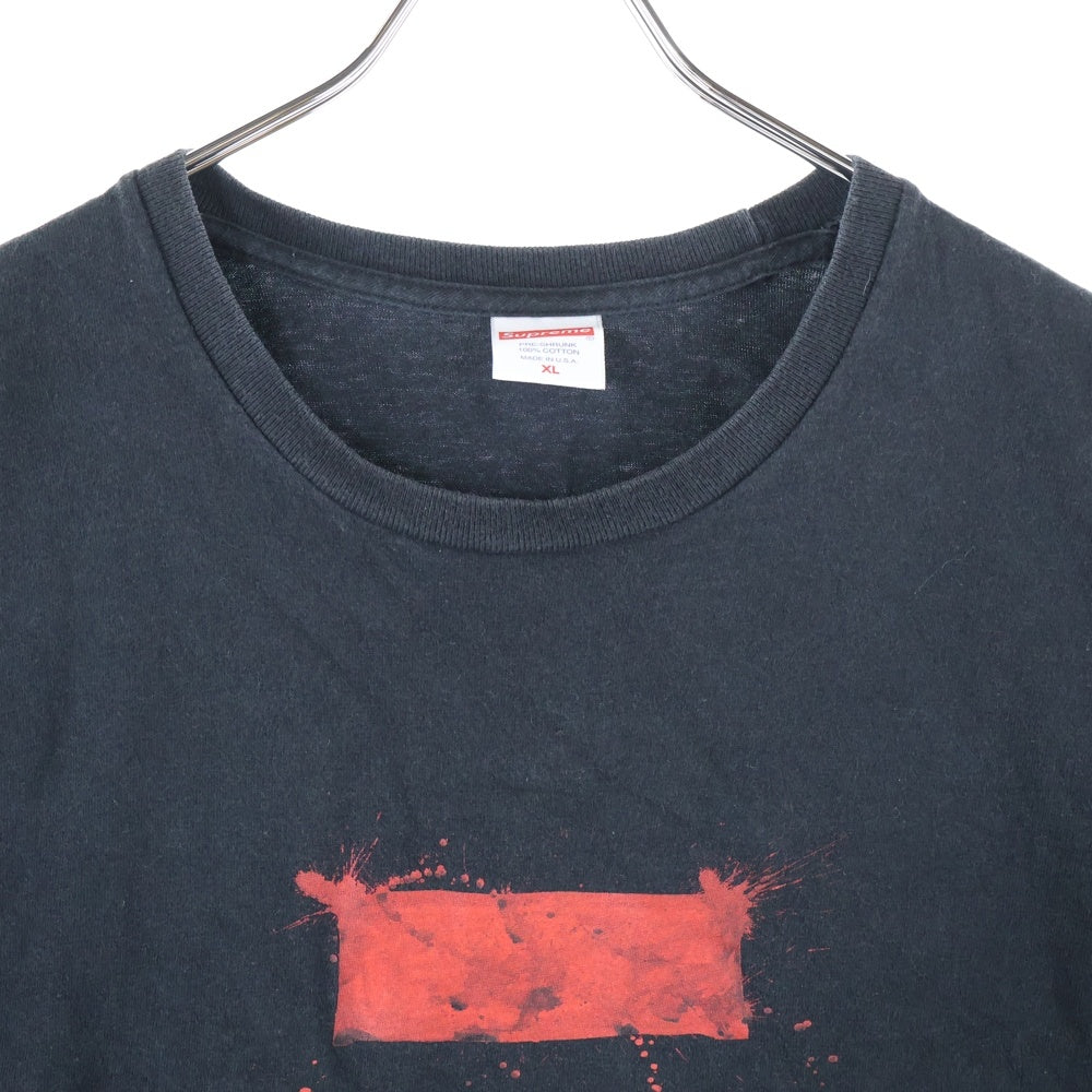 SUPREME(シュプリーム) 22SS Ralph Steadman Box Logo Tee ラルフステッドマンボックスロゴTシャツ ブラック