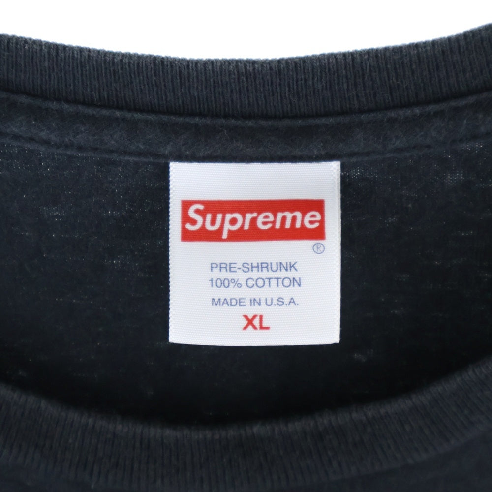 SUPREME(シュプリーム) 22SS Ralph Steadman Box Logo Tee ラルフステッドマンボックスロゴTシャツ ブラック