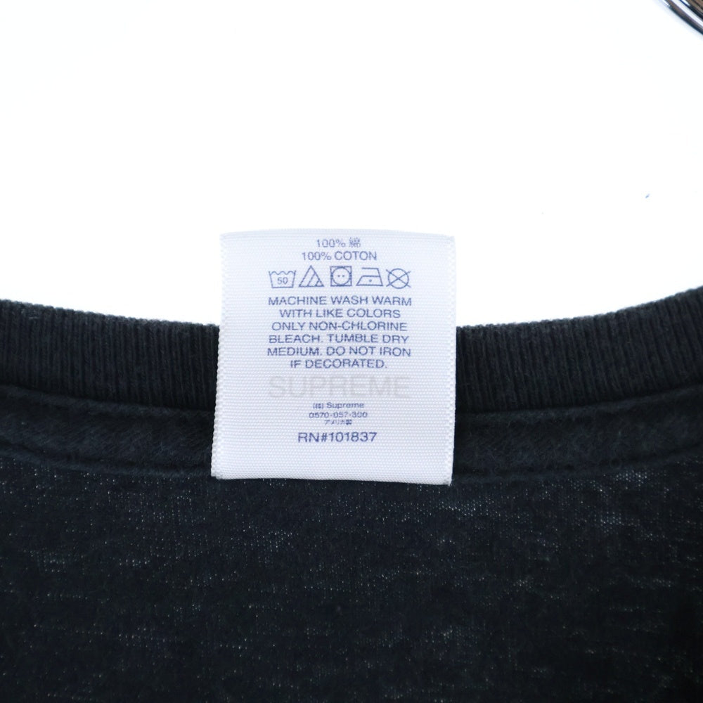 SUPREME(シュプリーム) 22SS Ralph Steadman Box Logo Tee ラルフステッドマンボックスロゴTシャツ ブラック