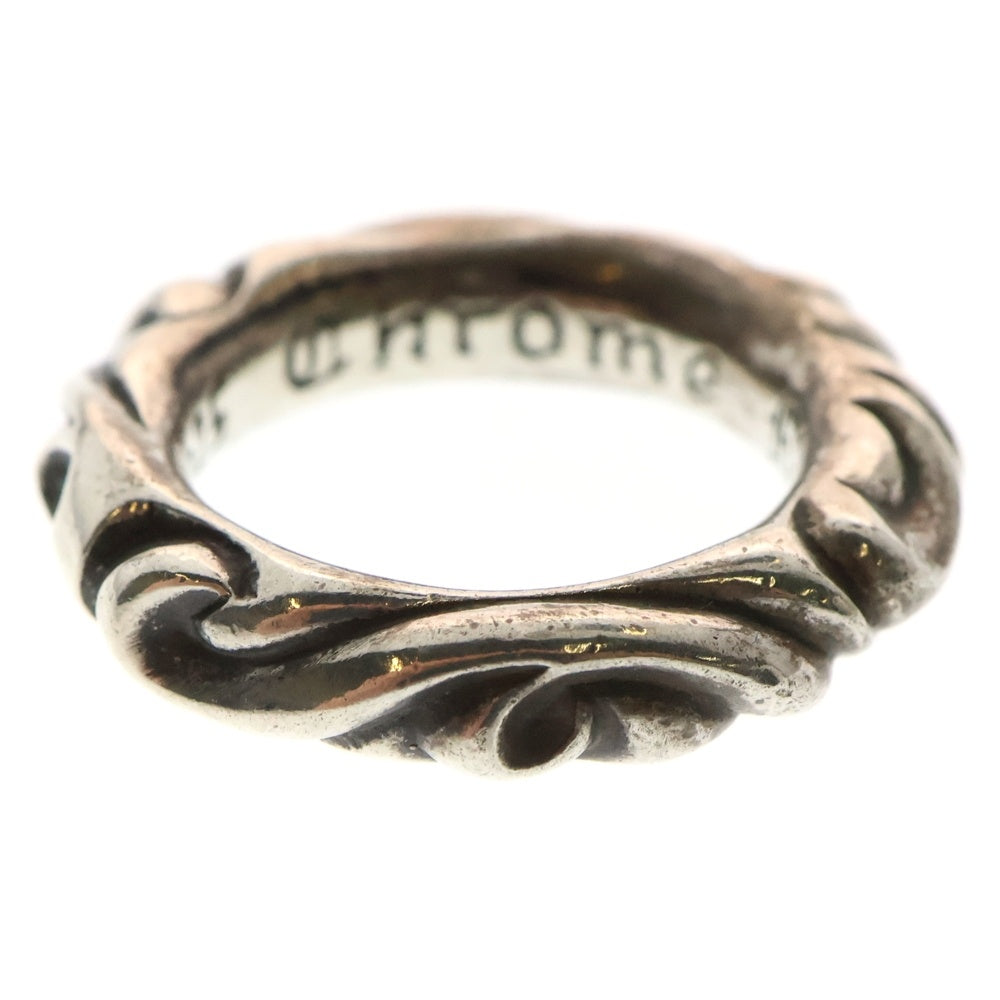CHROME HEARTS(クロムハーツ) SCRL BAND スクロールバンド リング シルバー BCA351