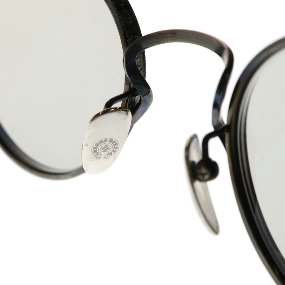 CHROME HEARTS(クロムハーツ) THICK メタルフレーム サングラス 眼鏡 シルバー