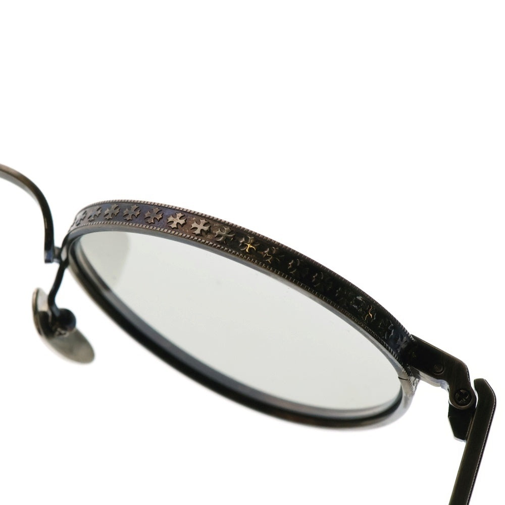 CHROME HEARTS(クロムハーツ) THICK メタルフレーム サングラス 眼鏡 シルバー