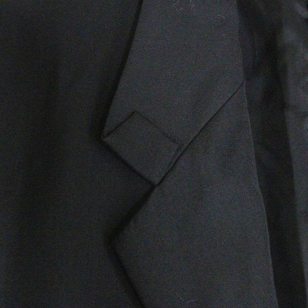Y's for men(ワイズフォーメン) WOOL GABARDINE TURN BACK COLLAR JACKET ウールギャバジン バックカラージャケット ブラック MP-J03-100-2