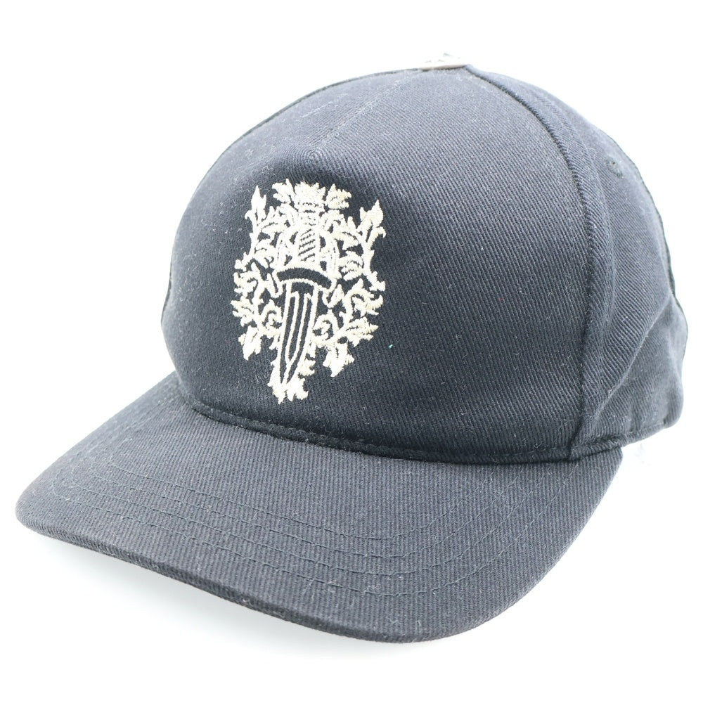CHROME HEARTS(クロムハーツ) BASEBALL TRUCKER ベースボール トラッカーキャップ ダガー刺繍 帽子 ブラック