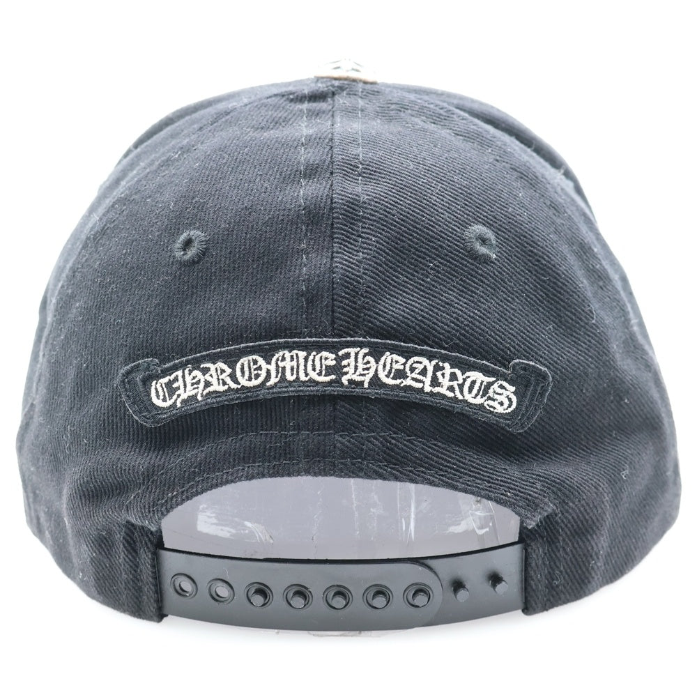 CHROME HEARTS(クロムハーツ) BASEBALL TRUCKER ベースボール トラッカーキャップ ダガー刺繍 帽子 ブラック
