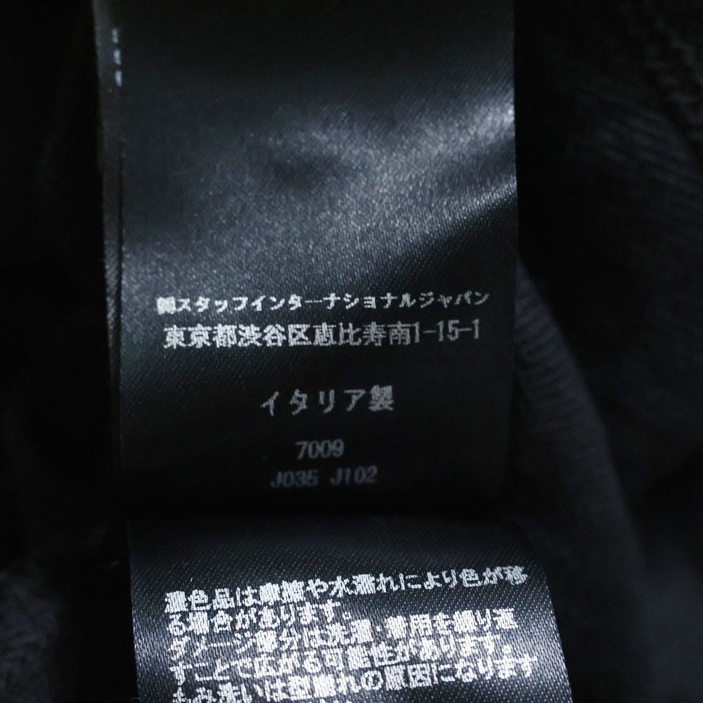 AMIRI(アミリ) フロントロゴ 半袖 ポロシャツ ブラック