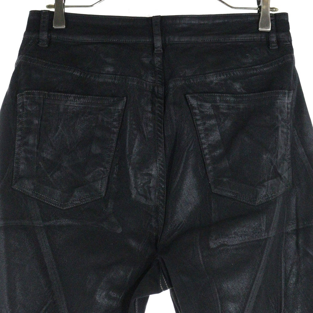 DRKSHDW(ダークシャドウ) BIAS BOOTCUT コーティング加工 ブーツカット デニムパンツ DU01E3352-SCF ブラック