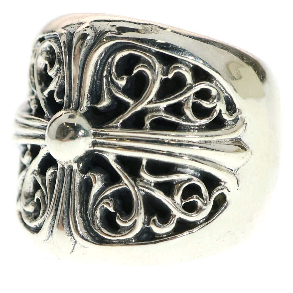 CHROME HEARTS(クロムハーツ) CLASSIC OVAL クラシックオーバルクロス リング シルバー BCA340