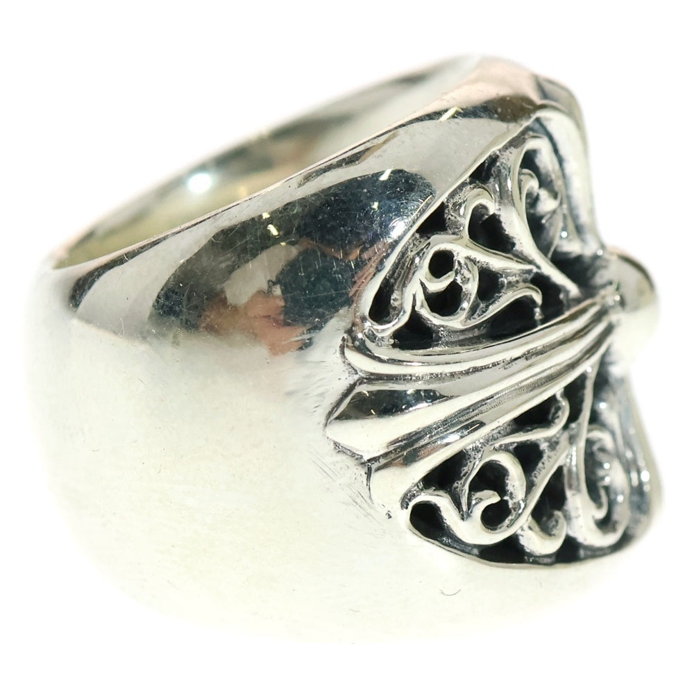 CHROME HEARTS(クロムハーツ) CLASSIC OVAL クラシックオーバルクロス リング シルバー BCA340
