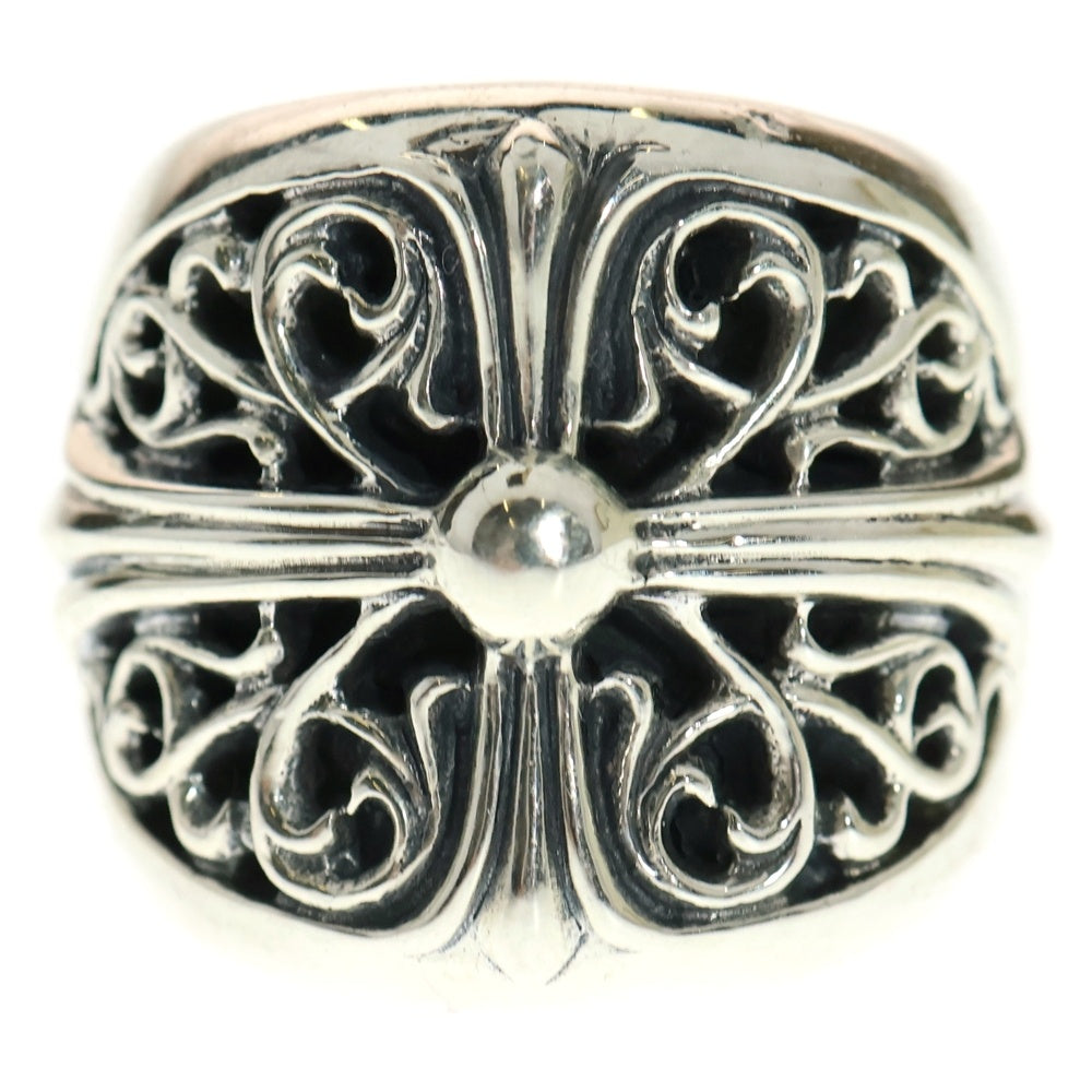 CHROME HEARTS(クロムハーツ) CLASSIC OVAL クラシックオーバルクロス リング シルバー BCA340