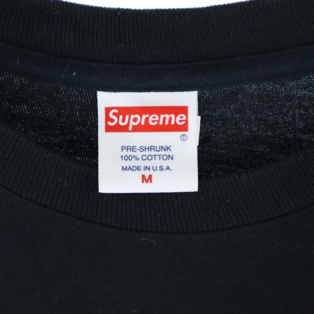 SUPREME(シュプリーム) 20AW Box Logo L/S Tee ボックスロゴ クルーネック ロングスリーブ 長袖Tシャツ ブラック