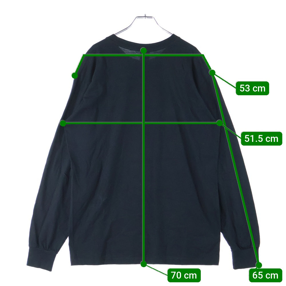SUPREME(シュプリーム) 20AW Box Logo L/S Tee ボックスロゴ クルーネック ロングスリーブ 長袖Tシャツ ブラック