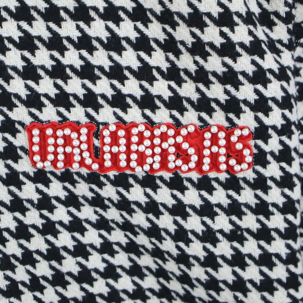 VALABASAS(ヴァラバサス) CHECKERS BUTTON DOWN SHIRT 千鳥柄 フランネルシャツ ブラック/ホワイト